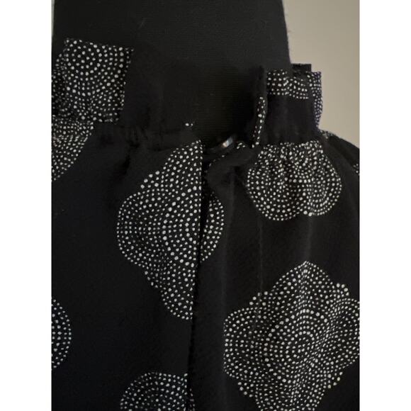 H&M Black HIgh Neck Sleeveless Black Dress size 6 - Picture 5 of 9